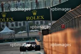 Sergio Perez (MEX) Racing Point F1 Team RP19. 30.11.2019. Formula 1 World Championship, Rd 21, Abu Dhabi Grand Prix, Yas Marina Circuit, Abu Dhabi, Qualifying Day.