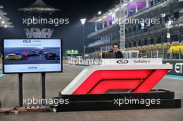 Sotherby's auction. 30.11.2019. Formula 1 World Championship, Rd 21, Abu Dhabi Grand Prix, Yas Marina Circuit, Abu Dhabi, Qualifying Day.