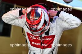 Kimi Raikkonen (FIN) Alfa Romeo Racing. 30.11.2019. Formula 1 World Championship, Rd 21, Abu Dhabi Grand Prix, Yas Marina Circuit, Abu Dhabi, Qualifying Day.