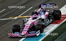 Lance Stroll (CDN) Racing Point F1 Team RP19. 30.11.2019. Formula 1 World Championship, Rd 21, Abu Dhabi Grand Prix, Yas Marina Circuit, Abu Dhabi, Qualifying Day.