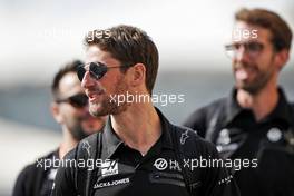 Romain Grosjean (FRA) Haas F1 Team. 01.12.2019. Formula 1 World Championship, Rd 21, Abu Dhabi Grand Prix, Yas Marina Circuit, Abu Dhabi, Race Day.
