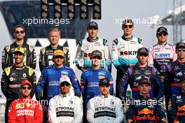 Drivers end of year photograph. 01.12.2019. Formula 1 World Championship, Rd 21, Abu Dhabi Grand Prix, Yas Marina Circuit, Abu Dhabi, Race Day.