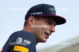 Max Verstappen (NLD) Red Bull Racing on the drivers parade. 01.12.2019. Formula 1 World Championship, Rd 21, Abu Dhabi Grand Prix, Yas Marina Circuit, Abu Dhabi, Race Day.