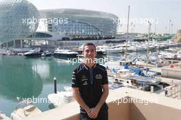 ROKiT Williams Racing Confirms Nicholas Latifi as Race Driver for 2020. 28.11.2019. Formula 1 World Championship, Rd 21, Abu Dhabi Grand Prix, Yas Marina Circuit, Abu Dhabi, Preparation Day.