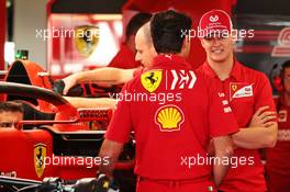 Mick Schumacher (GER) Prema Racing Formula 2 Driver with Ferrari. 28.11.2019. Formula 1 World Championship, Rd 21, Abu Dhabi Grand Prix, Yas Marina Circuit, Abu Dhabi, Preparation Day.