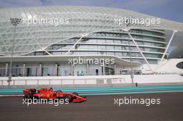 Sebastian Vettel (GER) Ferrari SF90. 03.12.2019. Formula 1 Testing, Yas Marina Circuit, Abu Dhabi, Tuesday.