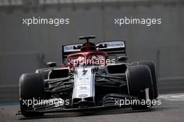 Kimi Raikkonen (FIN) Sauber C37. 03.12.2019. Formula 1 Testing, Yas Marina Circuit, Abu Dhabi, Tuesday.