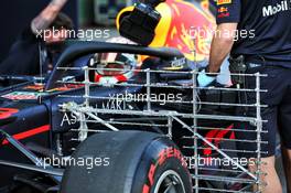 Max Verstappen (NLD) Red Bull Racing RB15 - sensor equipment. 03.12.2019. Formula 1 Testing, Yas Marina Circuit, Abu Dhabi, Tuesday.