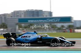 George Russell (GBR) Williams Racing FW42. 03.12.2019. Formula 1 Testing, Yas Marina Circuit, Abu Dhabi, Tuesday.