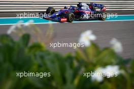 Sean Gelael (IDN) Scuderia Toro Rosso STR14 Test Driver. 03.12.2019. Formula 1 Testing, Yas Marina Circuit, Abu Dhabi, Tuesday.