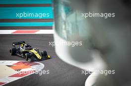 Esteban Ocon (FRA) Renault F1 Team RS19. 03.12.2019. Formula 1 Testing, Yas Marina Circuit, Abu Dhabi, Tuesday.