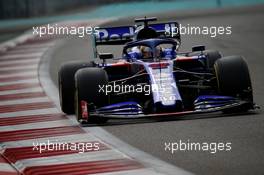 Sean Gelael (IDN) Scuderia Toro Rosso STR14 Test Driver. 03.12.2019. Formula 1 Testing, Yas Marina Circuit, Abu Dhabi, Tuesday.