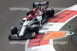 Kimi Raikkonen (FIN) Alfa Romeo Racing C38. 03.12.2019. Formula 1 Testing, Yas Marina Circuit, Abu Dhabi, Tuesday.