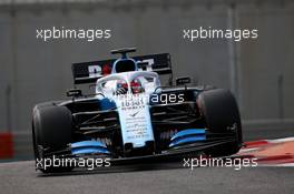George Russell (GBR) Williams Racing FW42. 03.12.2019. Formula 1 Testing, Yas Marina Circuit, Abu Dhabi, Tuesday.