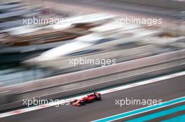 Sebastian Vettel (GER) Ferrari SF90. 03.12.2019. Formula 1 Testing, Yas Marina Circuit, Abu Dhabi, Tuesday.