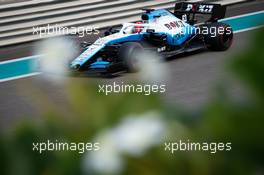 George Russell (GBR) Williams Racing FW42. 03.12.2019. Formula 1 Testing, Yas Marina Circuit, Abu Dhabi, Tuesday.