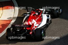 Kimi Raikkonen (FIN) Alfa Romeo Racing C38. 03.12.2019. Formula 1 Testing, Yas Marina Circuit, Abu Dhabi, Tuesday.