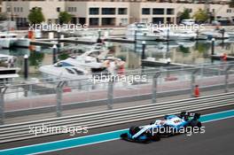 George Russell (GBR) Williams Racing FW42. 03.12.2019. Formula 1 Testing, Yas Marina Circuit, Abu Dhabi, Tuesday.