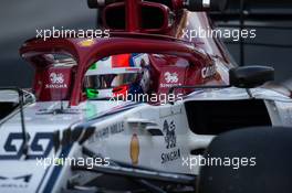 Antonio Giovinazzi (ITA) Alfa Romeo Racing C38. 04.12.2019. Formula 1 Testing, Yas Marina Circuit, Abu Dhabi, Wednesday.