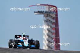 Robert Kubica (POL) Williams Racing FW42.                                01.11.2019. Formula 1 World Championship, Rd 19, United States Grand Prix, Austin, Texas, USA, Practice Day.