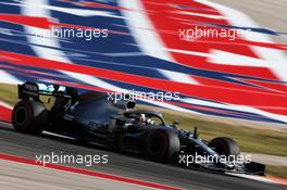 Lewis Hamilton (GBR) Mercedes AMG F1 W10. 01.11.2019. Formula 1 World Championship, Rd 19, United States Grand Prix, Austin, Texas, USA, Practice Day.