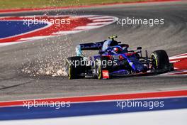 Pierre Gasly (FRA) Scuderia Toro Rosso STR14.                                01.11.2019. Formula 1 World Championship, Rd 19, United States Grand Prix, Austin, Texas, USA, Practice Day.