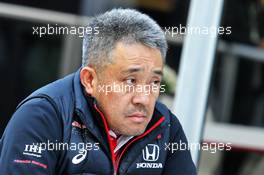 Toyoharu Tanabe (JPN) Honda Racing F1 Technical Director. 01.11.2019. Formula 1 World Championship, Rd 19, United States Grand Prix, Austin, Texas, USA, Practice Day.
