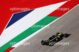Nico Hulkenberg (GER) Renault F1 Team RS19. 01.11.2019. Formula 1 World Championship, Rd 19, United States Grand Prix, Austin, Texas, USA, Practice Day.