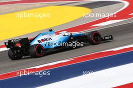 Robert Kubica (POL), Williams F1 Team  01.11.2019. Formula 1 World Championship, Rd 19, United States Grand Prix, Austin, Texas, USA, Practice Day.