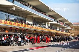 The pit lane during the second practice session. 01.11.2019. Formula 1 World Championship, Rd 19, United States Grand Prix, Austin, Texas, USA, Practice Day.