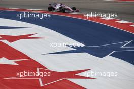 Sergio Perez (MEX), Racing Point  01.11.2019. Formula 1 World Championship, Rd 19, United States Grand Prix, Austin, Texas, USA, Practice Day.