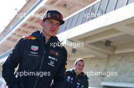 Max Verstappen (NLD) Red Bull Racing. 01.11.2019. Formula 1 World Championship, Rd 19, United States Grand Prix, Austin, Texas, USA, Practice Day.