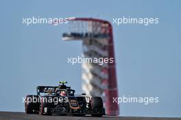 Kevin Magnussen (DEN) Haas VF-19.                                01.11.2019. Formula 1 World Championship, Rd 19, United States Grand Prix, Austin, Texas, USA, Practice Day.