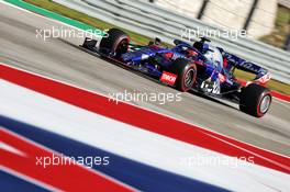 Daniil Kvyat (RUS) Scuderia Toro Rosso STR14. 01.11.2019. Formula 1 World Championship, Rd 19, United States Grand Prix, Austin, Texas, USA, Practice Day.
