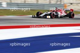 Kimi Raikkonen (FIN) Alfa Romeo Racing C38. 01.11.2019. Formula 1 World Championship, Rd 19, United States Grand Prix, Austin, Texas, USA, Practice Day.