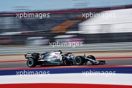 Valtteri Bottas (FIN) Mercedes AMG F1 W10.                                01.11.2019. Formula 1 World Championship, Rd 19, United States Grand Prix, Austin, Texas, USA, Practice Day.