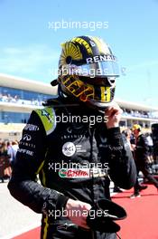 Nico Hulkenberg (GER) Renault Sport F1 Team RS19  03.11.2019. Formula 1 World Championship, Rd 19, United States Grand Prix, Austin, Texas, USA, Race Day.