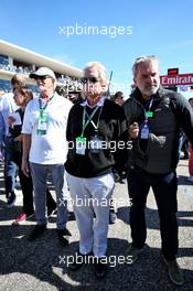 Michael Douglas (USA) Actor on the grid. 03.11.2019. Formula 1 World Championship, Rd 19, United States Grand Prix, Austin, Texas, USA, Race Day.