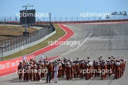 Band. 03.11.2019. Formula 1 World Championship, Rd 19, United States Grand Prix, Austin, Texas, USA, Race Day.