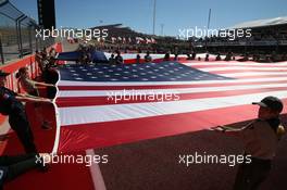 USA Flag. 03.11.2019. Formula 1 World Championship, Rd 19, United States Grand Prix, Austin, Texas, USA, Race Day.