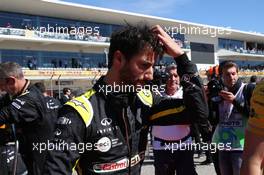 Daniel Ricciardo (AUS) Renault Sport F1 Team RS19. 03.11.2019. Formula 1 World Championship, Rd 19, United States Grand Prix, Austin, Texas, USA, Race Day.