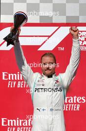 Race winner Valtteri Bottas (FIN) Mercedes AMG F1 celebrates on the podium. 03.11.2019. Formula 1 World Championship, Rd 19, United States Grand Prix, Austin, Texas, USA, Race Day.