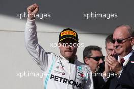 1st place Valtteri Bottas (FIN) Mercedes AMG F1 W10. 03.11.2019. Formula 1 World Championship, Rd 19, United States Grand Prix, Austin, Texas, USA, Race Day.