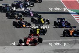 Charles Leclerc (FRA), Scuderia Ferrari  03.11.2019. Formula 1 World Championship, Rd 19, United States Grand Prix, Austin, Texas, USA, Race Day.