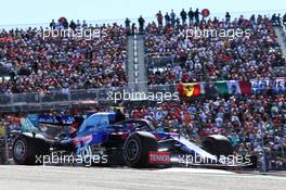 Pierre Gasly (FRA) Scuderia Toro Rosso STR14. 03.11.2019. Formula 1 World Championship, Rd 19, United States Grand Prix, Austin, Texas, USA, Race Day.