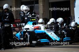 Robert Kubica (POL), Williams F1 Team during pit stop 03.11.2019. Formula 1 World Championship, Rd 19, United States Grand Prix, Austin, Texas, USA, Race Day.