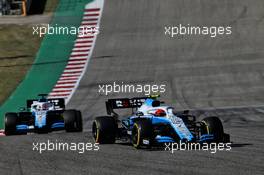 Robert Kubica (POL) Williams Racing FW42. 03.11.2019. Formula 1 World Championship, Rd 19, United States Grand Prix, Austin, Texas, USA, Race Day.