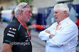 (L to R): Brad Hollinger (USA) Williams Non-Executive Director with Pat Symonds (GBR) Formula 1 Chief Technical Officer. 02.11.2019. Formula 1 World Championship, Rd 19, United States Grand Prix, Austin, Texas, USA, Qualifying Day.