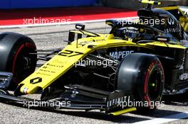 Nico Hulkenberg (GER) Renault F1 Team RS19. 02.11.2019. Formula 1 World Championship, Rd 19, United States Grand Prix, Austin, Texas, USA, Qualifying Day.