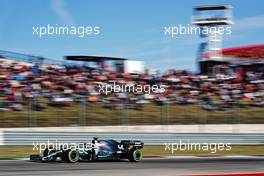 Lewis Hamilton (GBR) Mercedes AMG F1 W10. 02.11.2019. Formula 1 World Championship, Rd 19, United States Grand Prix, Austin, Texas, USA, Qualifying Day.